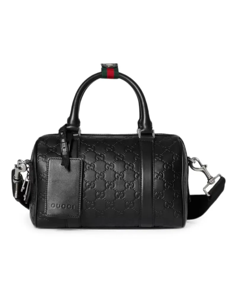 Gucci Kleine Reisetasche mit GG - Schwarz Schwarz