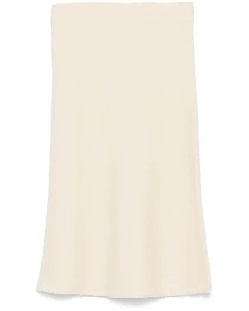 Jil Sander Klassischer Midirock - Nude Nude