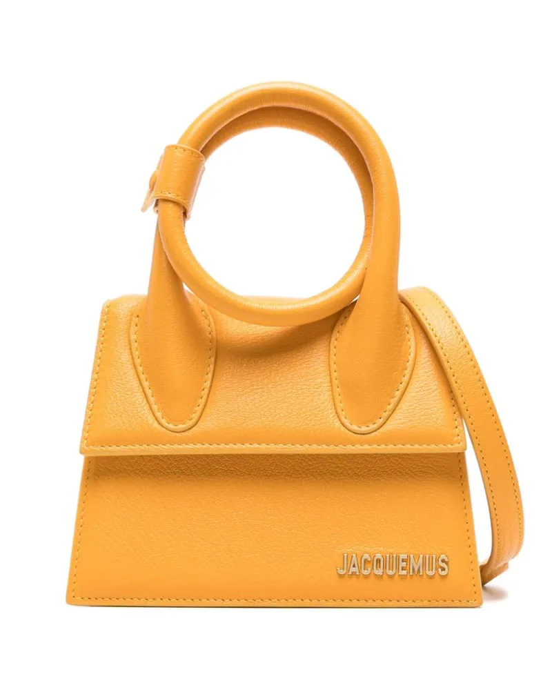 Jacquemus Le Chiquito Noeud Handtasche - Orange Orange