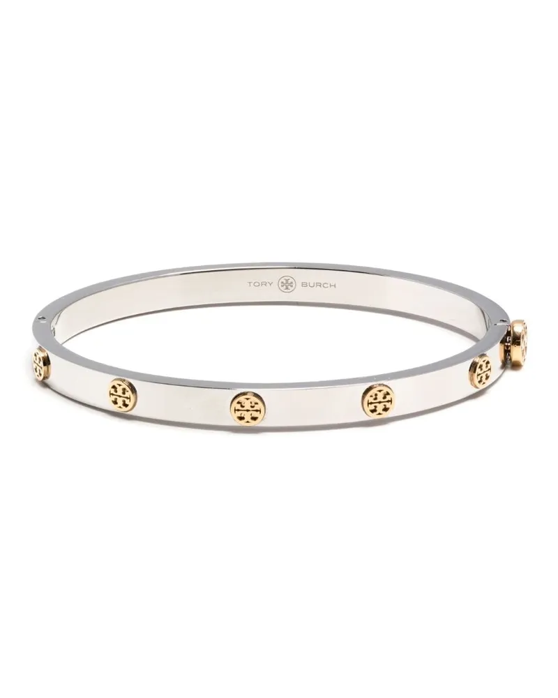 Tory Burch Miller Armreif 5mm - Silber Silber