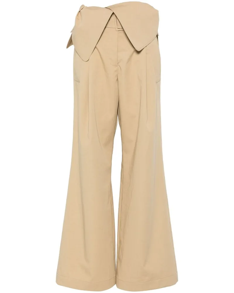 J.W.Anderson Trenchhose mit Umschlag - Braun Braun