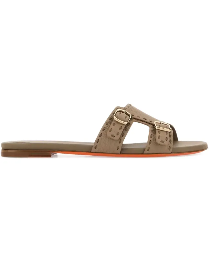 Santoni Didi Slipper - Nude Nude