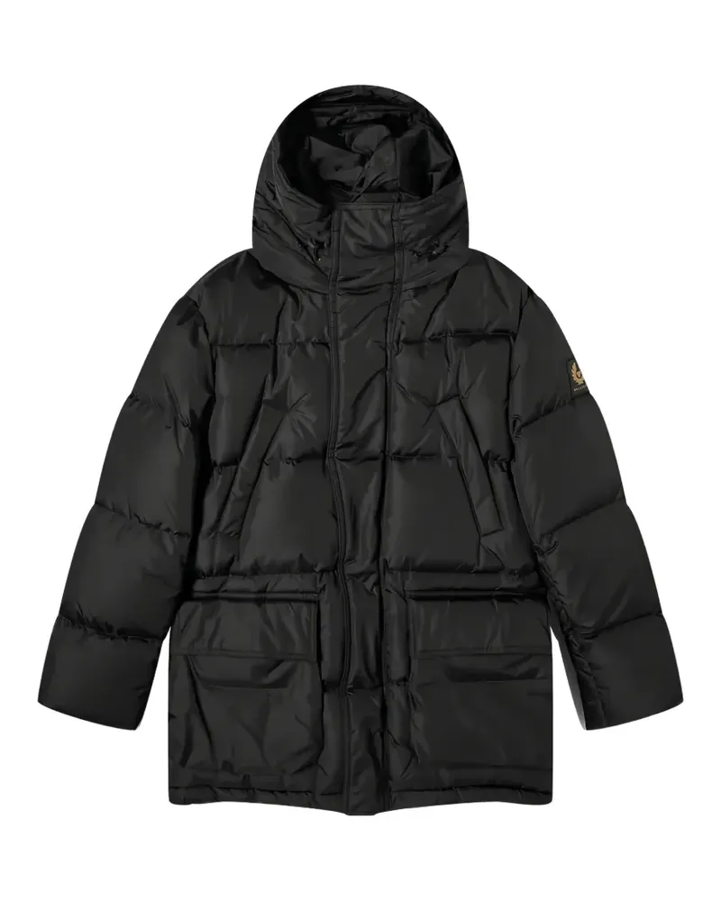 Belstaff straight hem hooded jacket - Schwarz Schwarz
