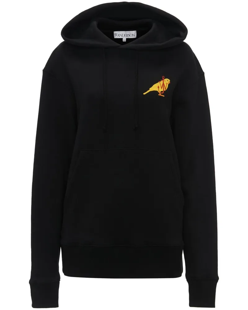 J.W.Anderson Hoodie aus Bio-Baumwolle - Schwarz Schwarz