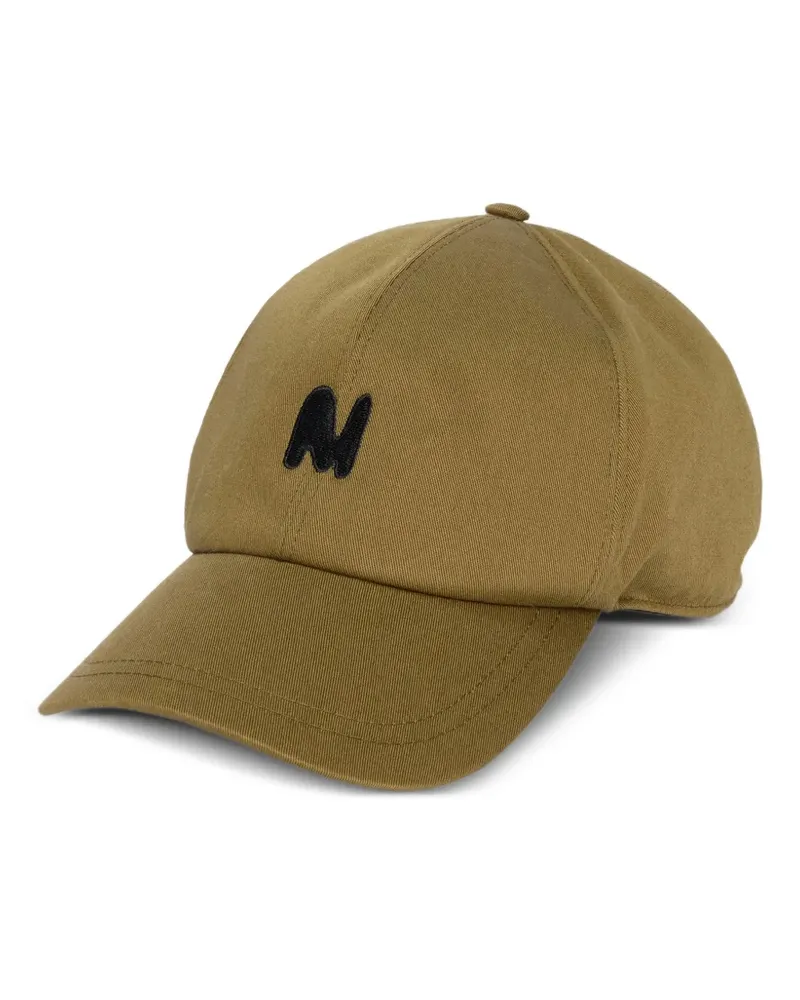 MSGM detail-embroidery baseball cap - Grün Grün