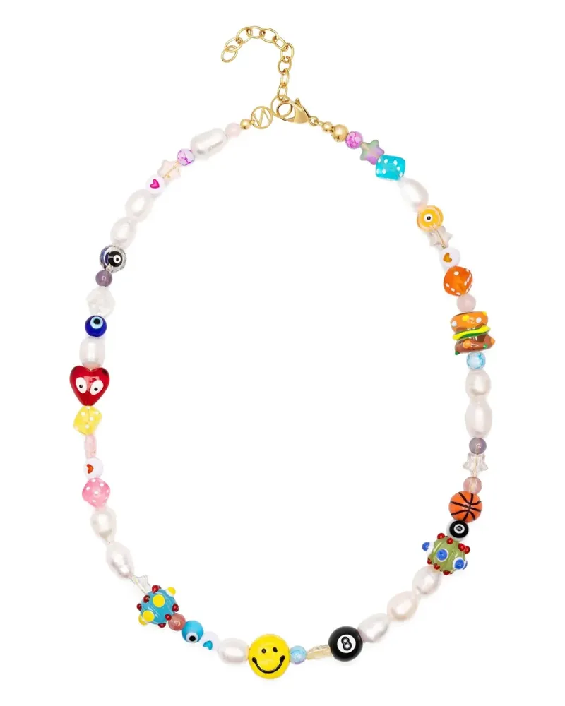 Nialaya Happy Life necklace - Gold Gold