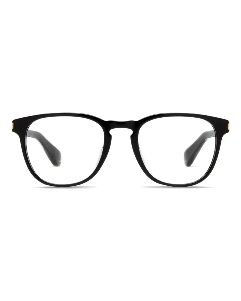 Police Lewis 40 Brille mit rundem Gestell - Schwarz Schwarz