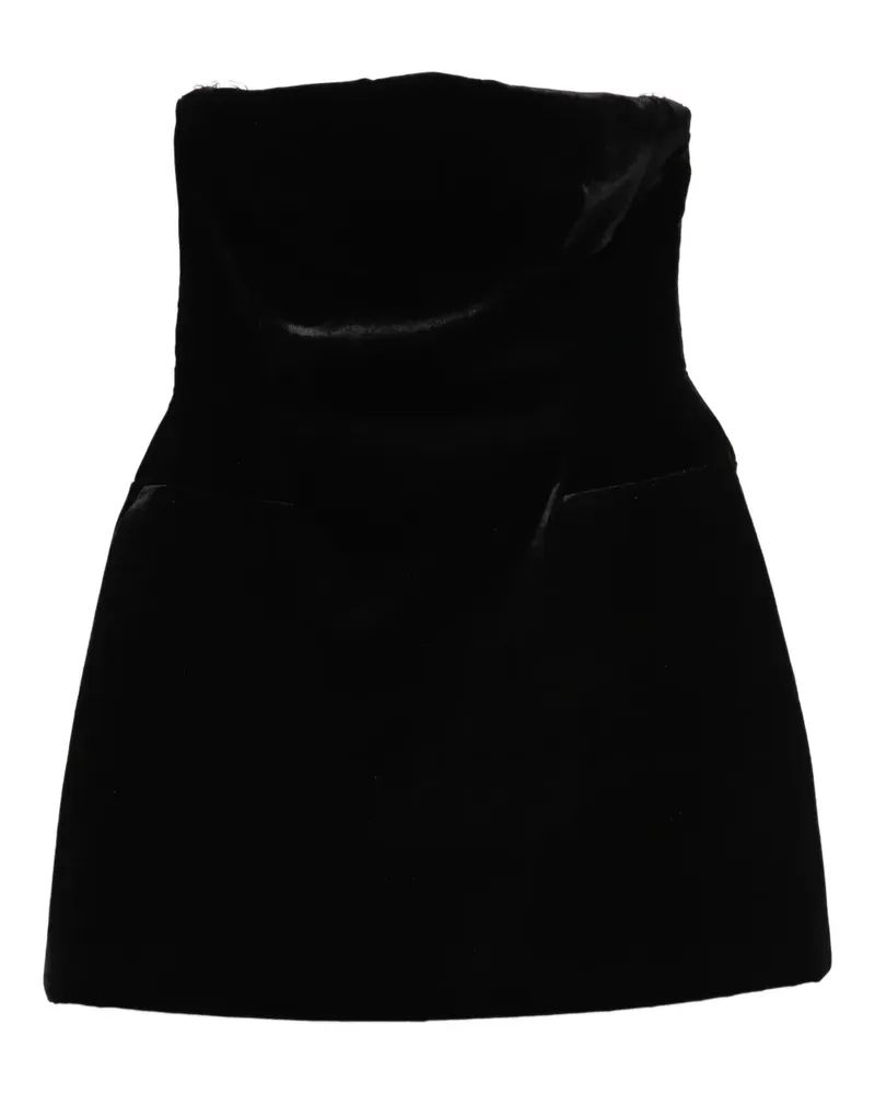 Ermanno Scervino strapless mini dress - Schwarz Schwarz