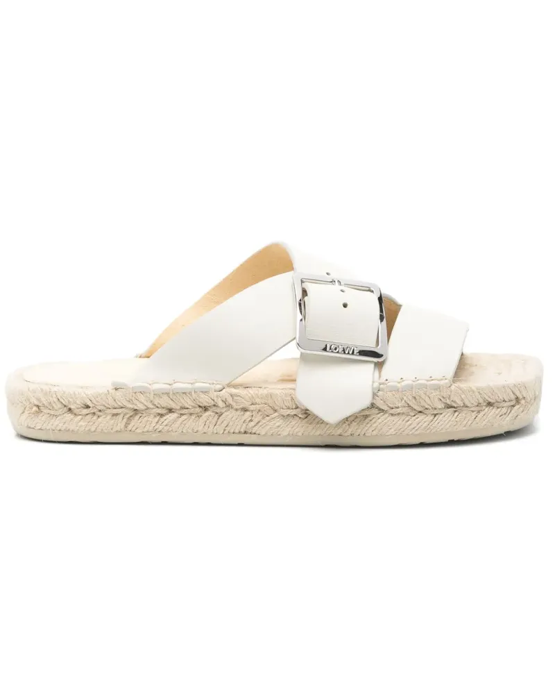 Loewe Sandalen aus Leder - Nude Nude
