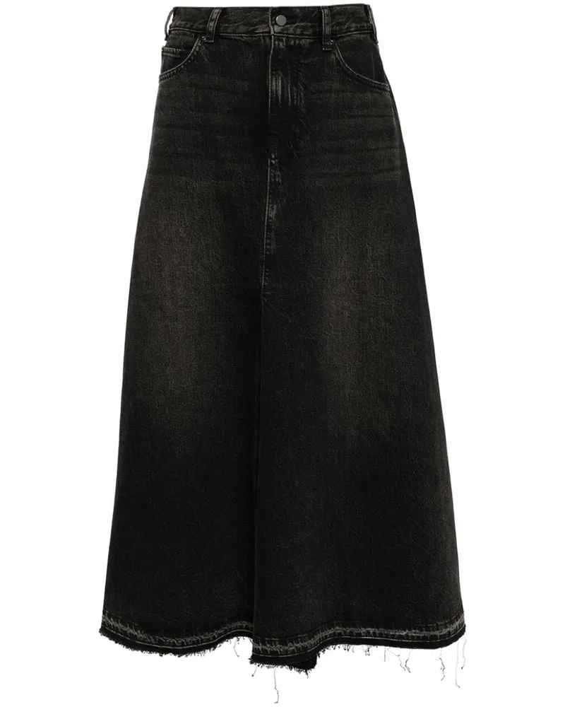 JNBY Jeansrock in Distressed-Optik - Grau Grau