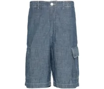 Cargo-Shorts aus Chambray
