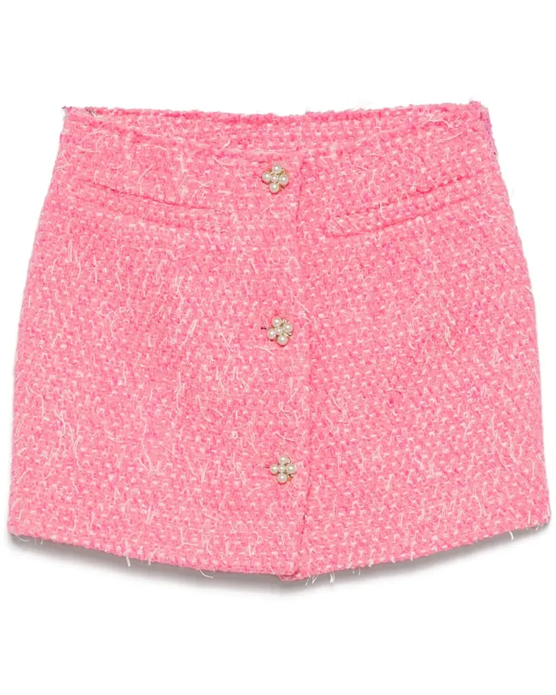 VETEMENTS Minirock im Deconstructed-Look - Rosa Rosa