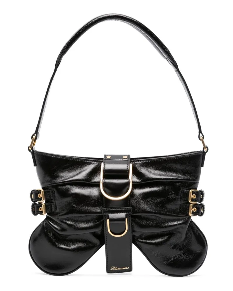 Blumarine Große Schultertasche Schwarz