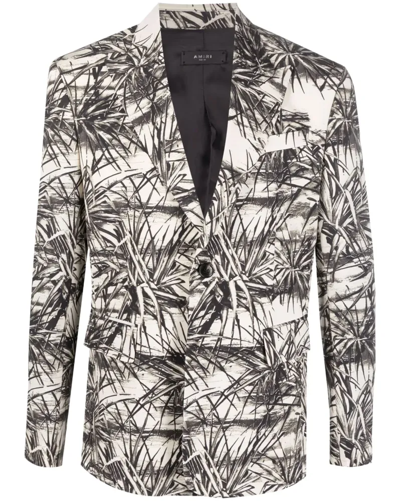Amiri Sakko mit Print - Weiß Weiß