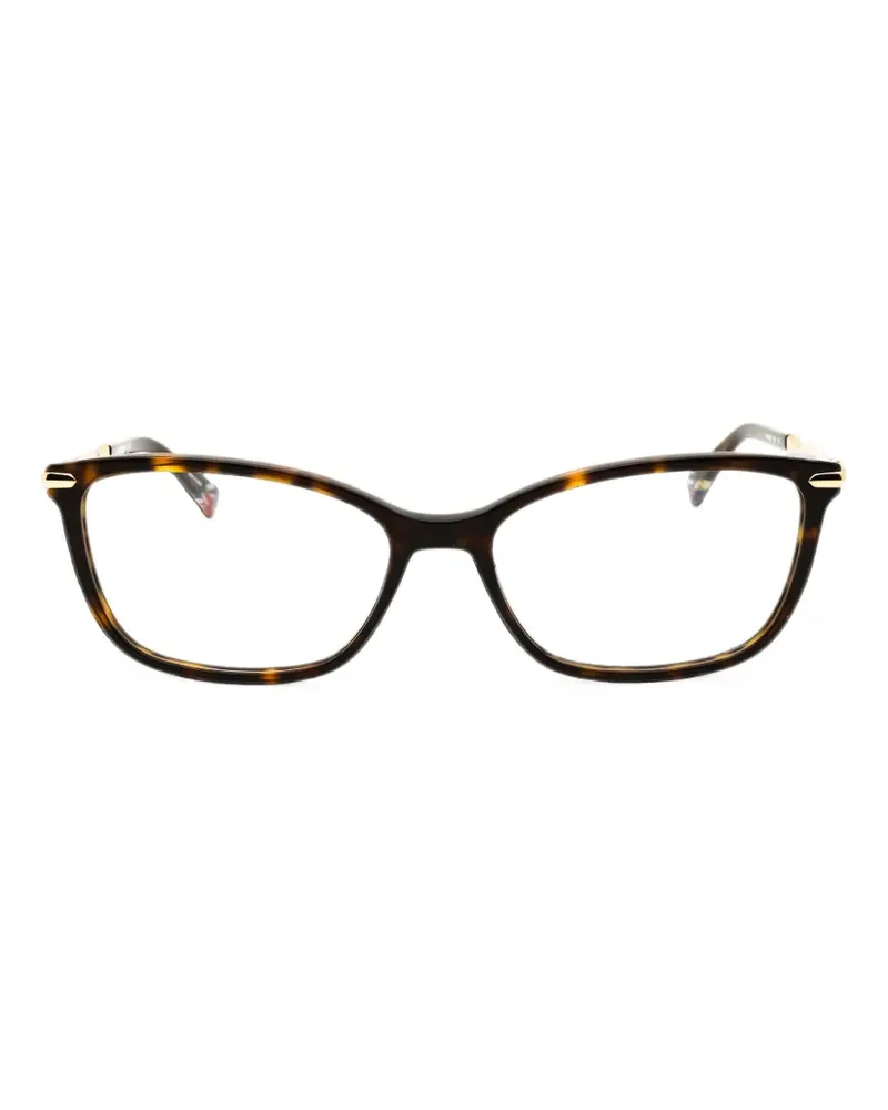 Missoni Eckige Brille in Schildpattoptik - Braun Braun