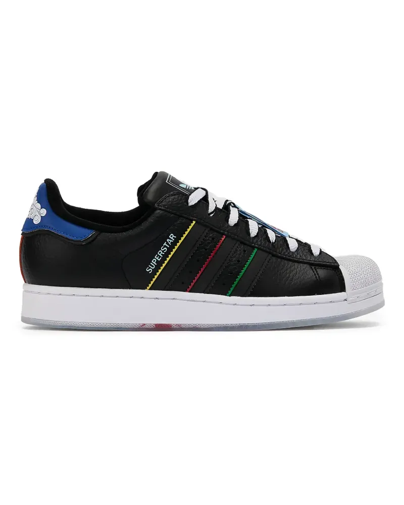 adidas Superstar II "Core Black/White" Sneakers - Schwarz Schwarz