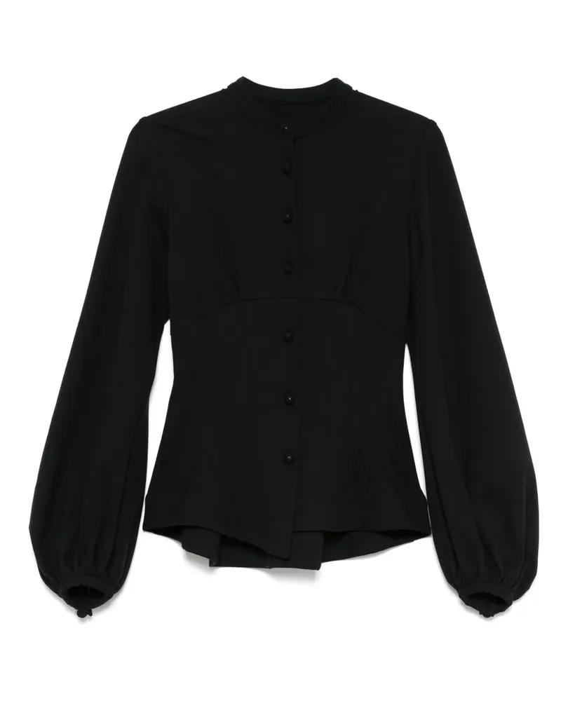 Aganovich Jacke mit Einsätzen - Schwarz Schwarz