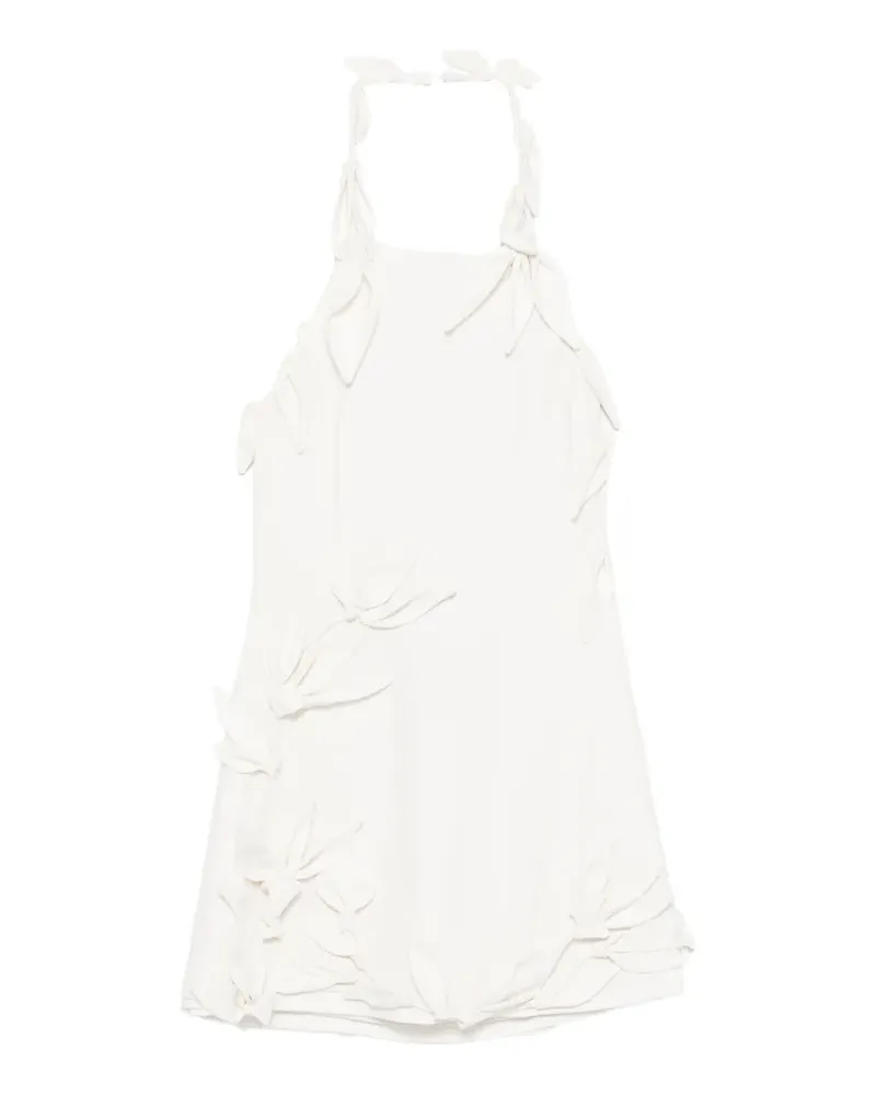 Cult Gaia Elliana floral-appliqué mini dress - Weiß Weiß
