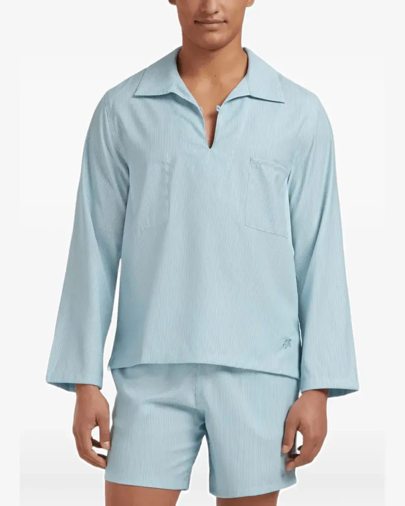 Vilebrequin chest-pocket shirt - Blau Blau