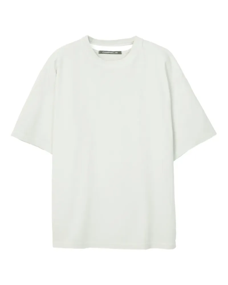 Camper T-Shirt mit Logo - Grau Grau