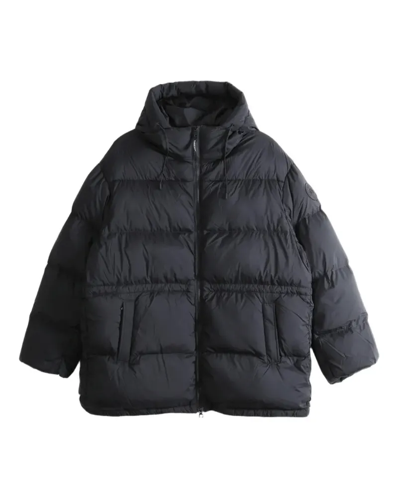 Canada Goose quilted drawstring coat - Schwarz Schwarz