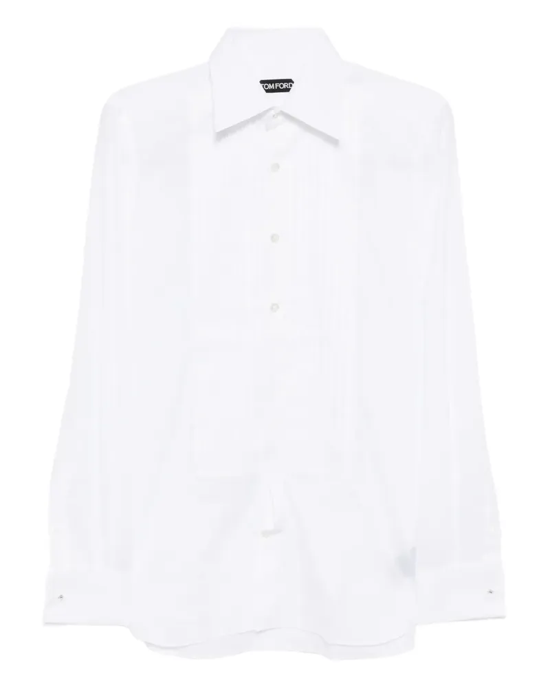 Tom Ford Cocktail Voile-Hemd - Weiß Weiß