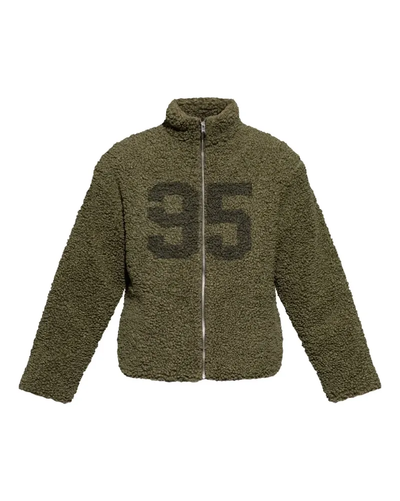 MISBHV Fleecejacke mit Reißverschluss - Grün Grün