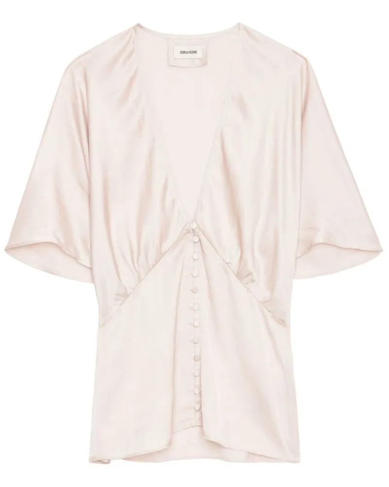 Zadig & Voltaire Thodri Bluse aus Satin - Nude Nude