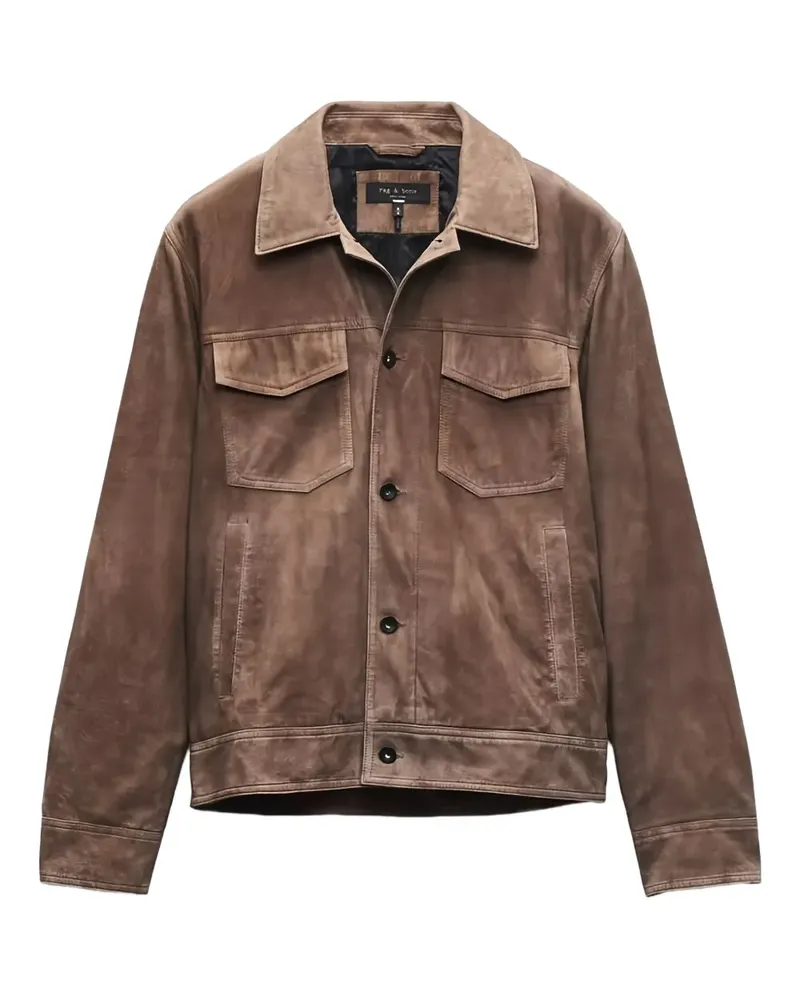 Rag & Bone suede jacket - Braun Braun
