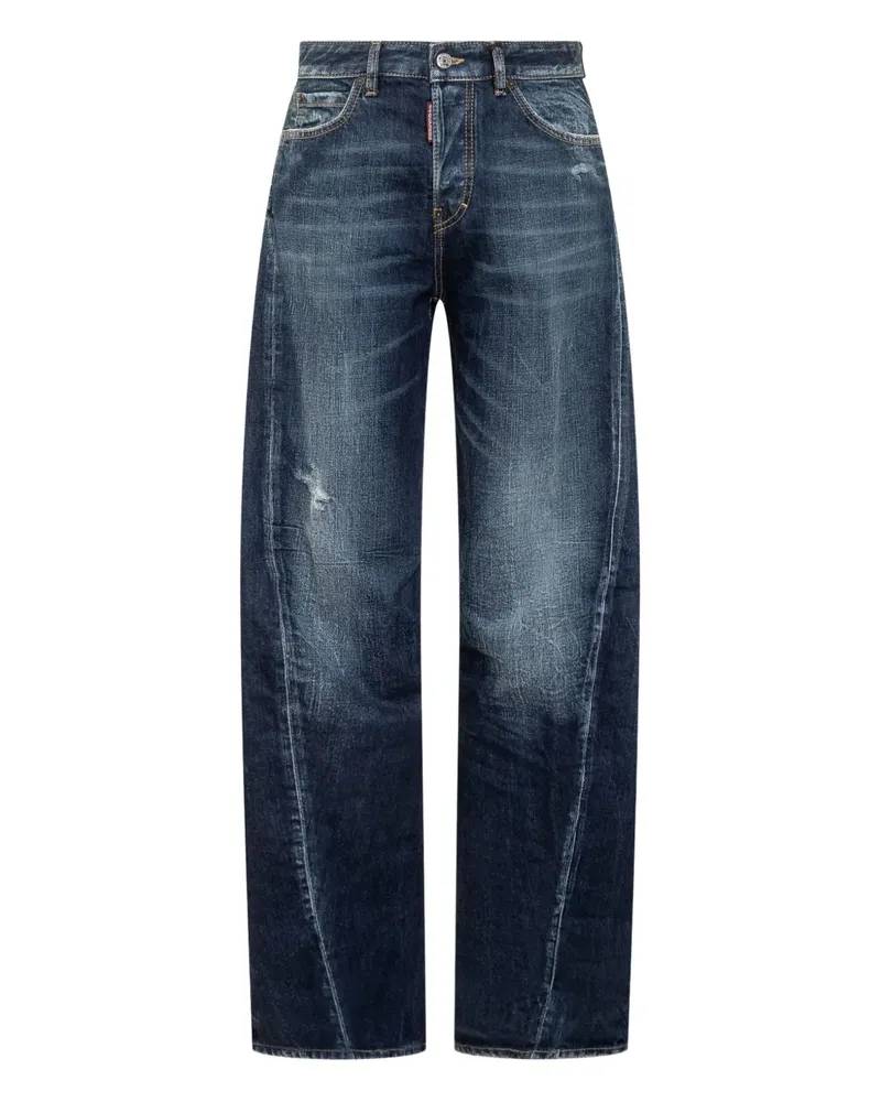 Dsquared2 Twisted Jeans - Blau Blau