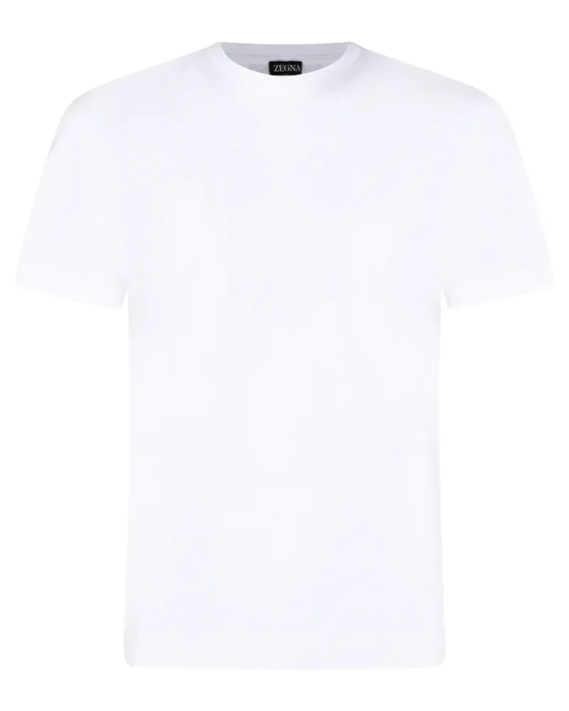 Ermenegildo Zegna Klassisches T-Shirt - Weiß Weiß