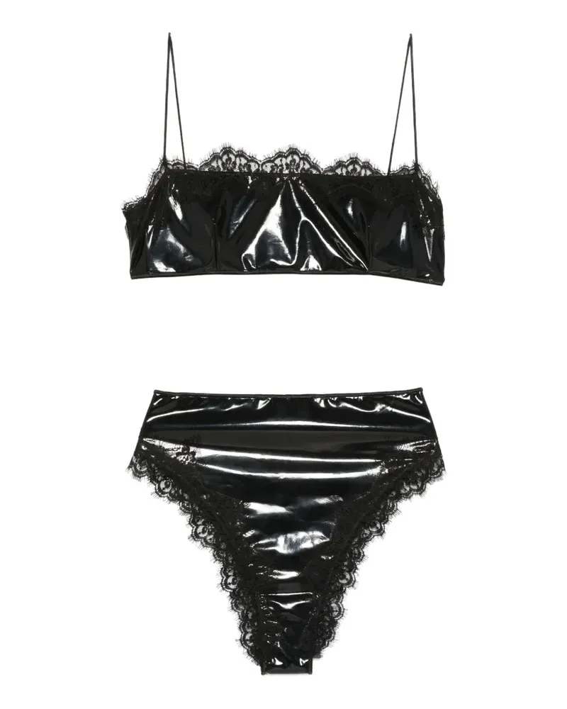 Oséree lace lingerie set - Schwarz Schwarz