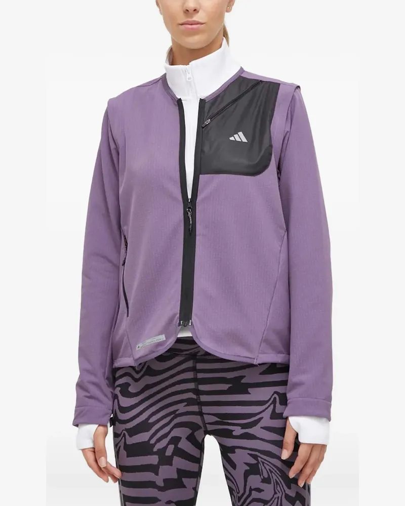 adidas Jacke mit Reißverschluss - Violett Violett