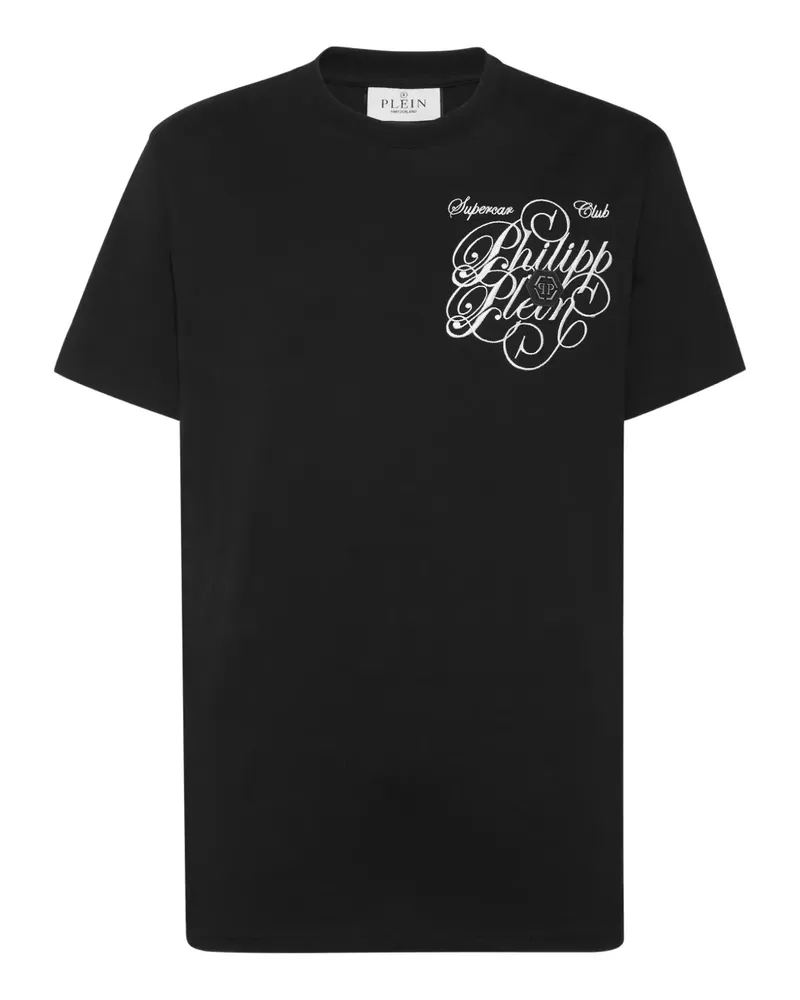Philipp Plein Plein Coursive Stones T-Shirt - Schwarz Schwarz