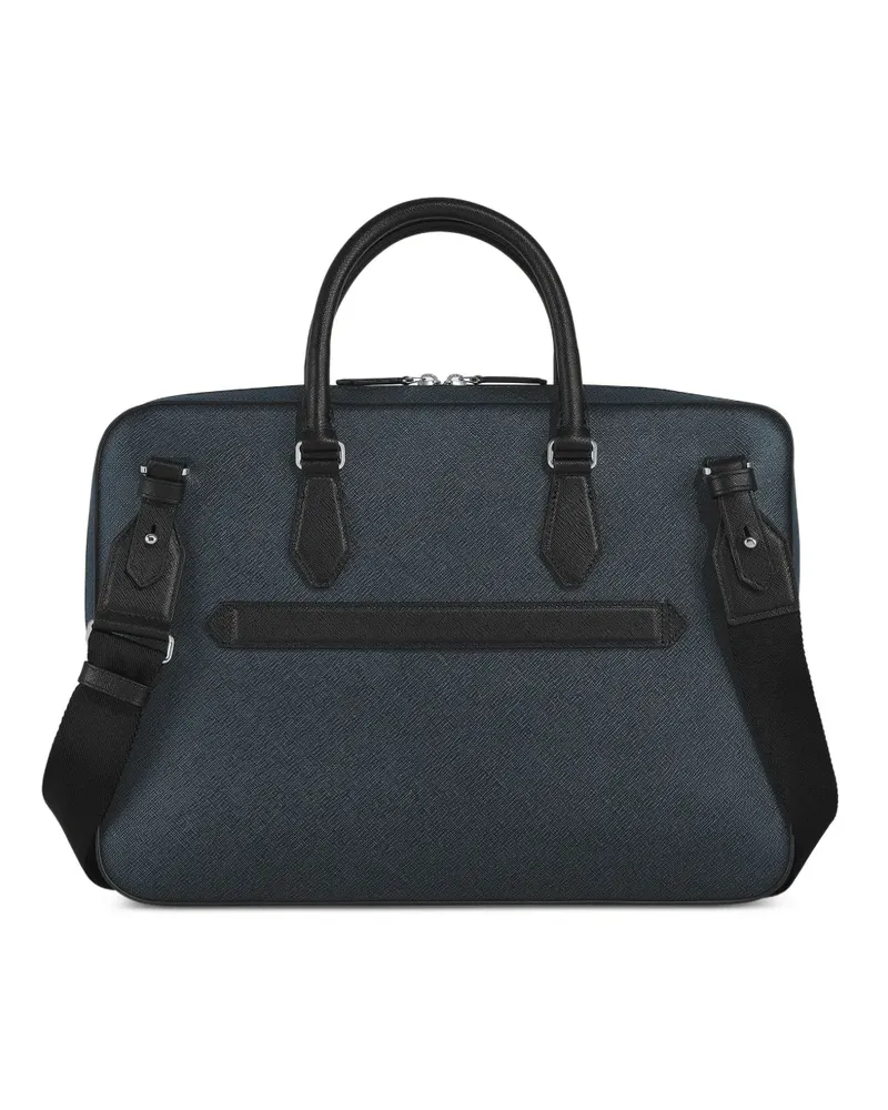 Montblanc Aktentasche mit Henkel - Blau Blau
