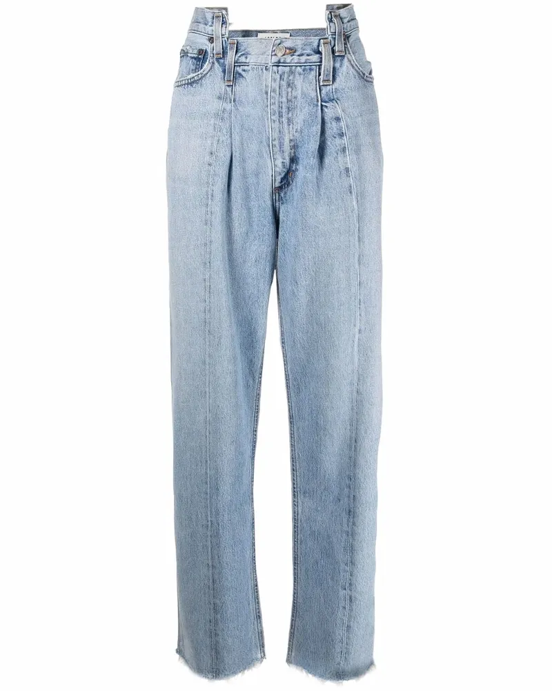 AGOLDE Gerade Jeans - Blau Blau