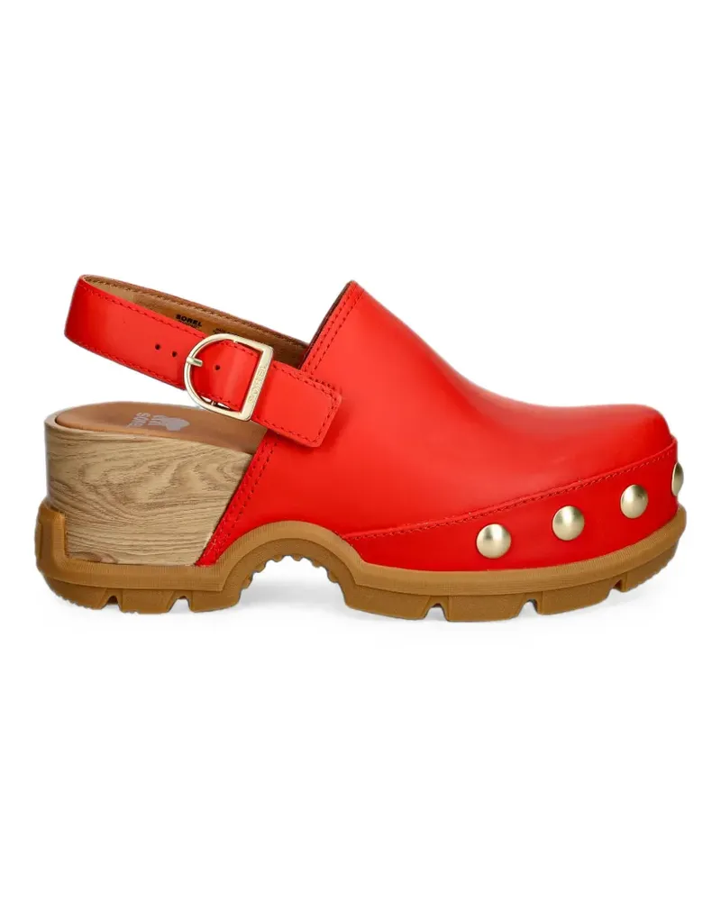 Sorel Roam’n Clog™ RVT studded slingback clogs - Rot Rot