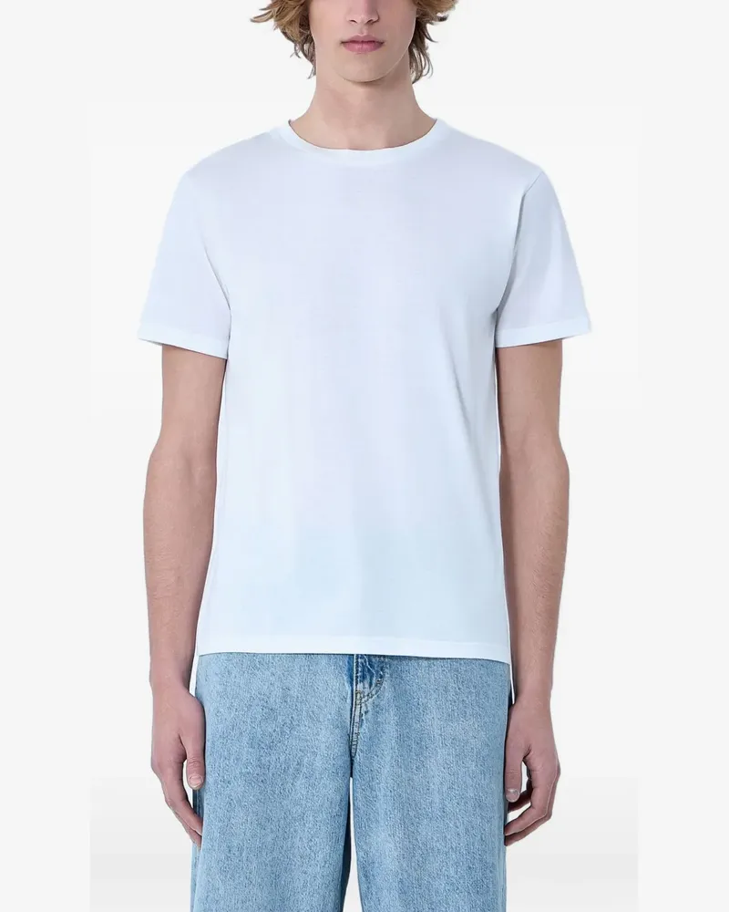 Rier T-Shirt mit Rundhalsausschnitt - Weiß Weiß