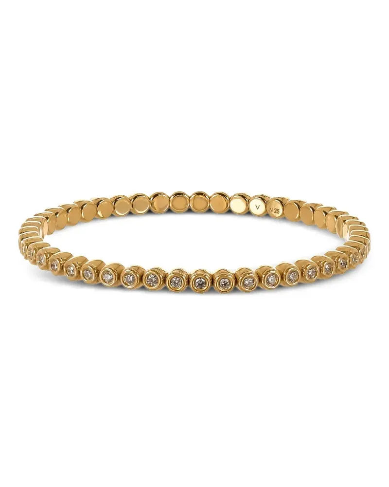 Roberto Demeglio diamond bezel bracelet - Gold Gold