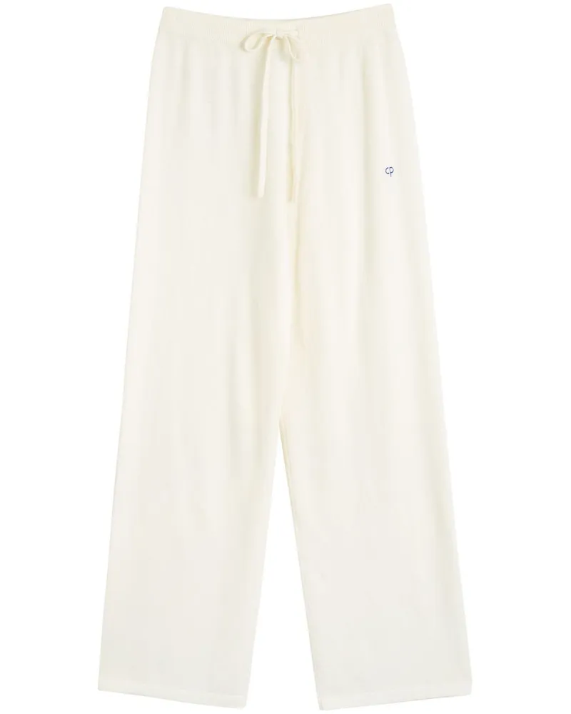 Chinti & Parker x Peanuts Hose mit Snoopy-Applikation - Weiß Weiß