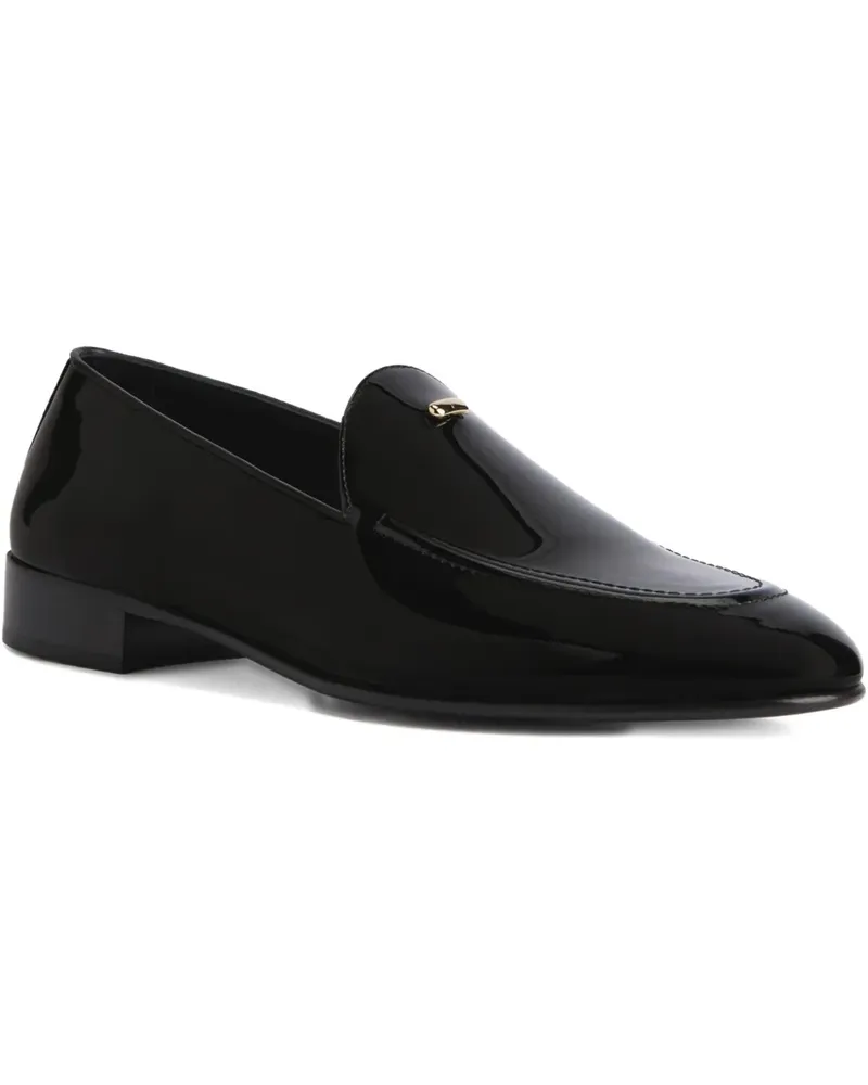 Giuseppe Zanotti Gz Jaky Loafer aus Lackleder - Schwarz Schwarz