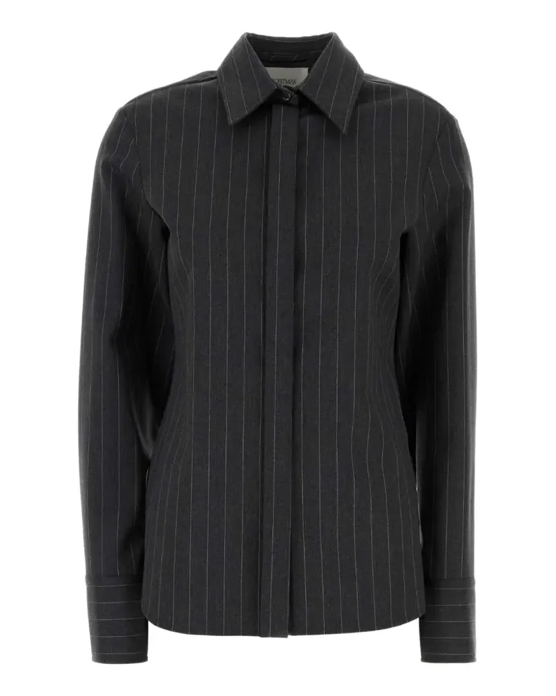 SPORTMAX Pepli pinstripe shirt - Grau Grau