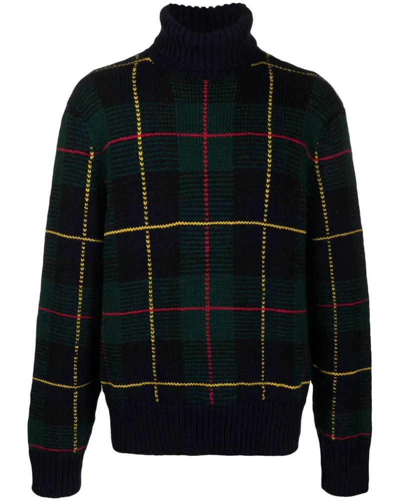 Ralph Lauren Pullover mit Schottenkaro - Blau Blau