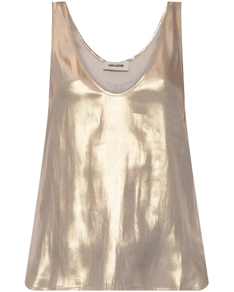 Zadig & Voltaire Tarys Tanktop - Gold Gold