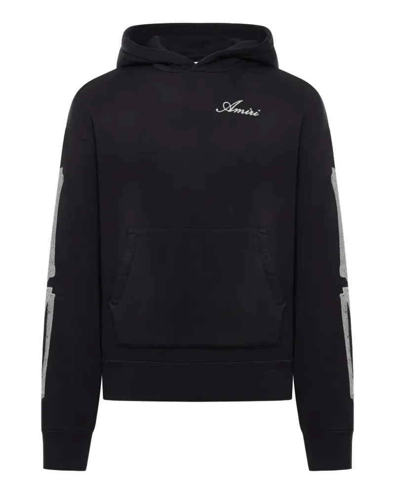 Amiri Langärmeliger Hoodie - Schwarz Schwarz