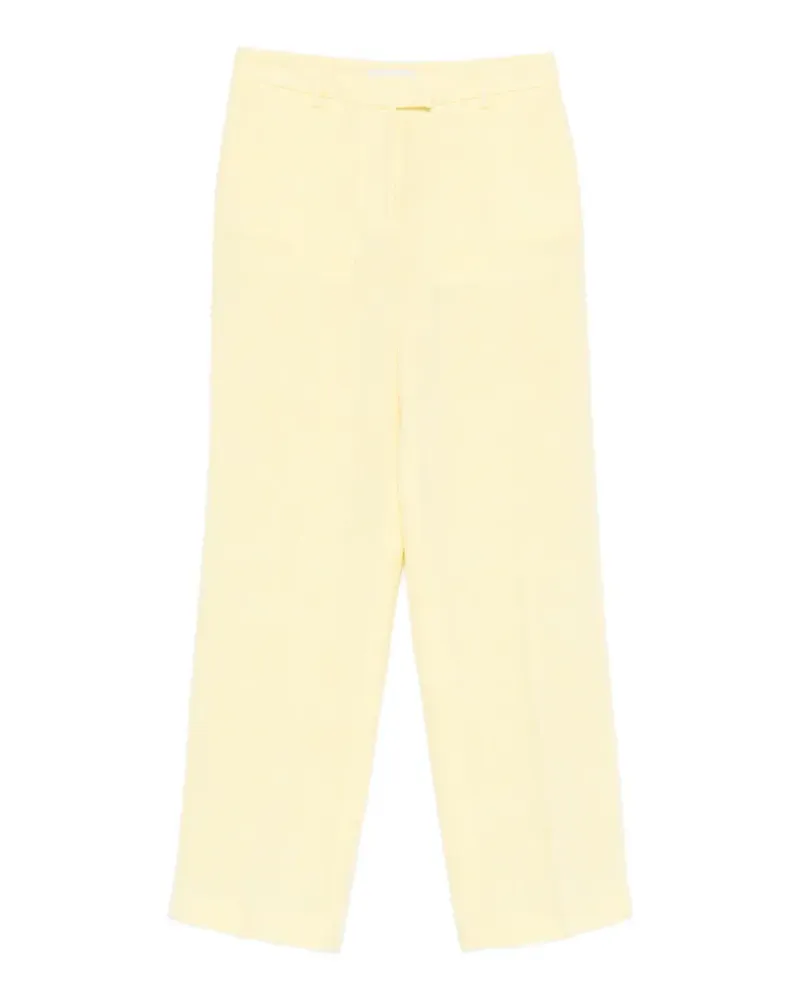 Manuel Ritz flat-front trousers - Gelb Gelb