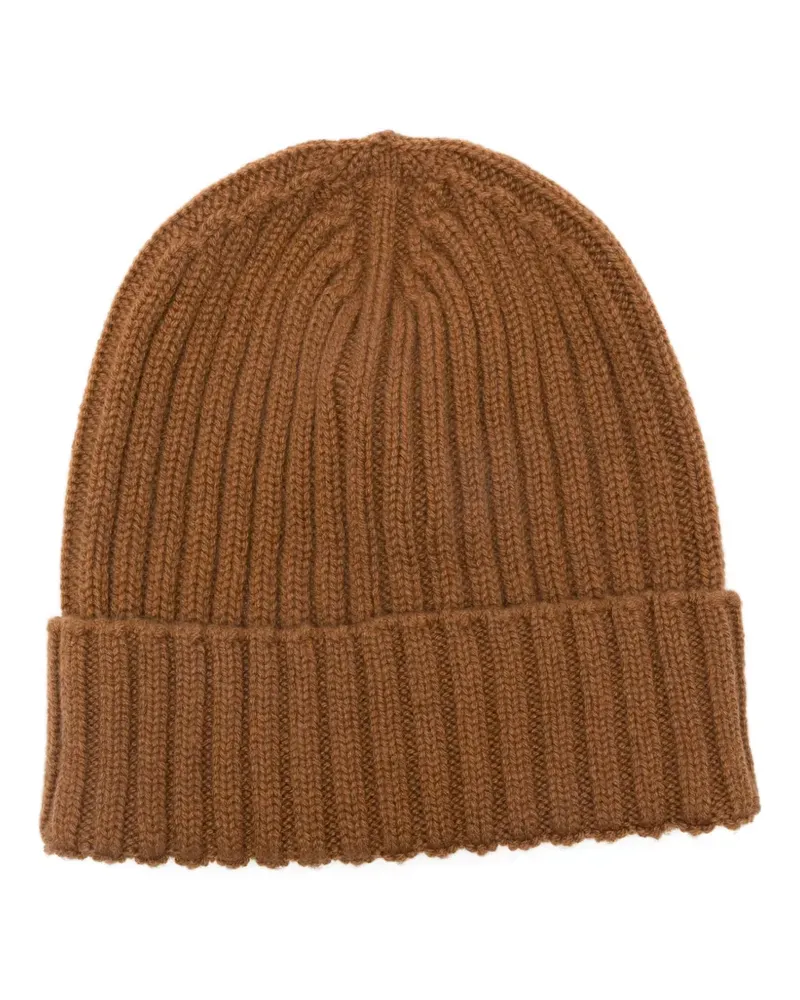 Dell'oglio ribbed beanie - Braun Braun