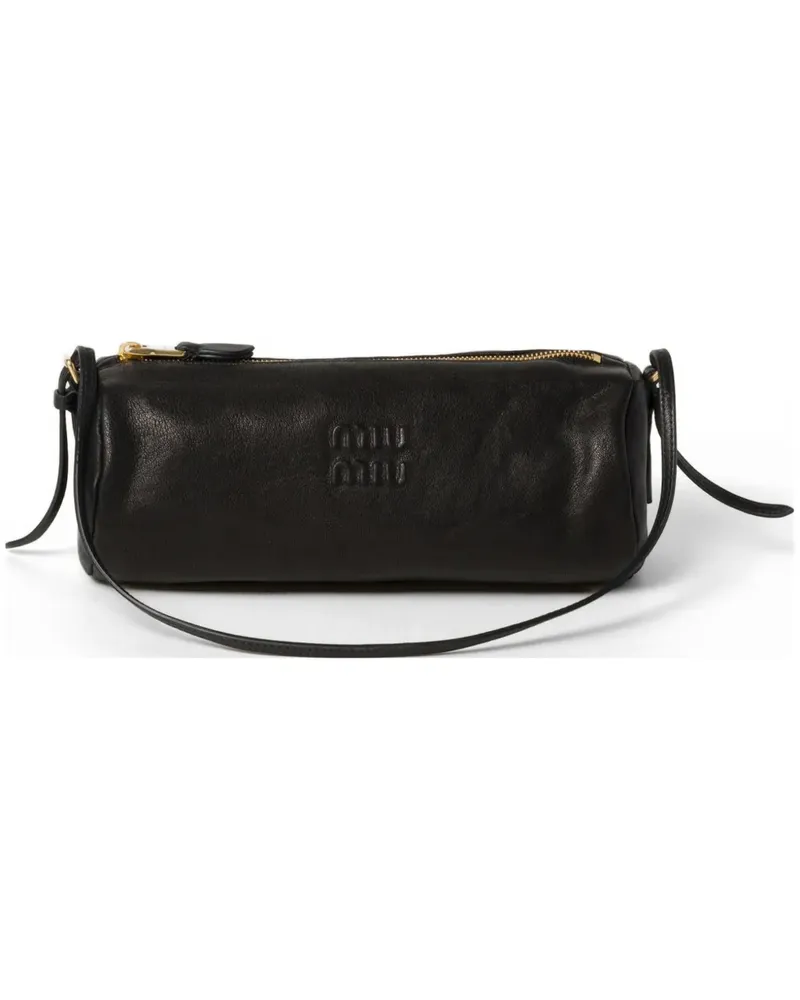 Miu Miu Tasche aus Nappaleder - Schwarz Schwarz