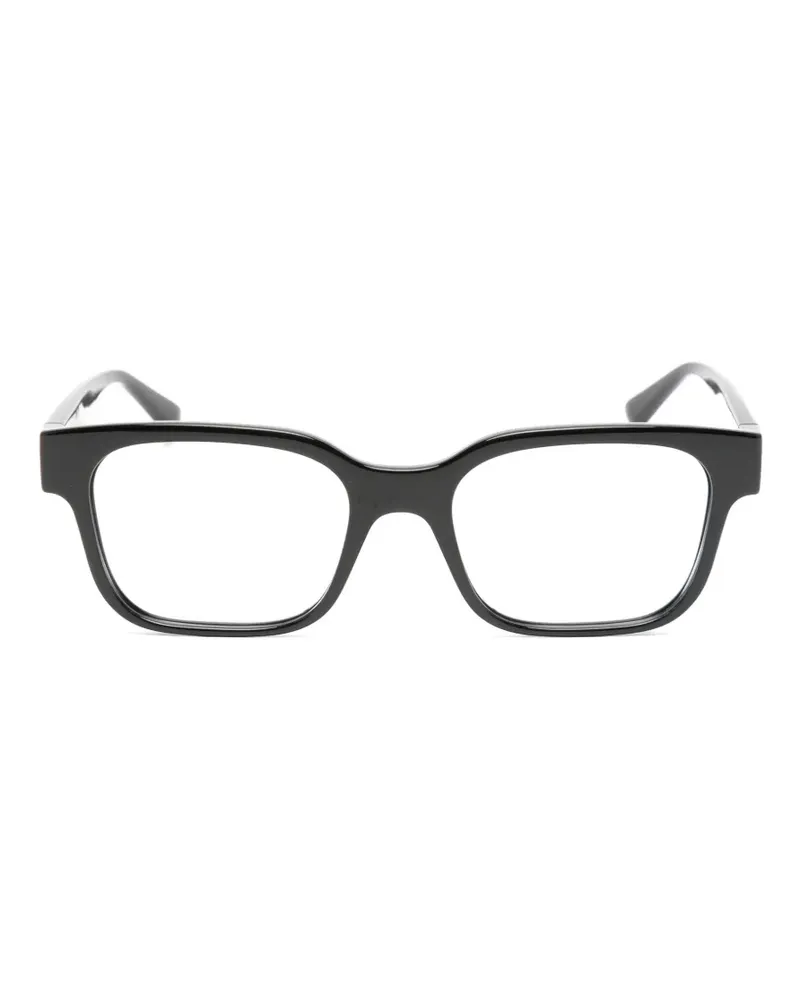 Gucci Brille mit eckigem Gestell - Schwarz Schwarz