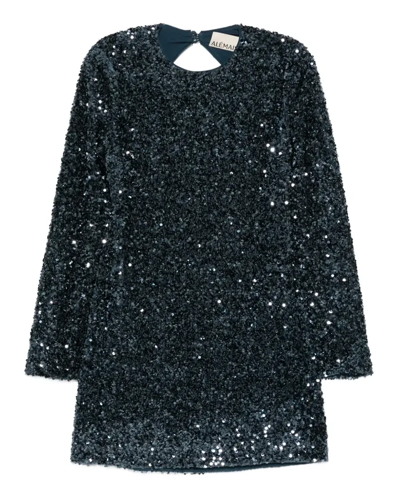 ALEMAIS Ellie Minikleid mit Pailletten - Blau Blau